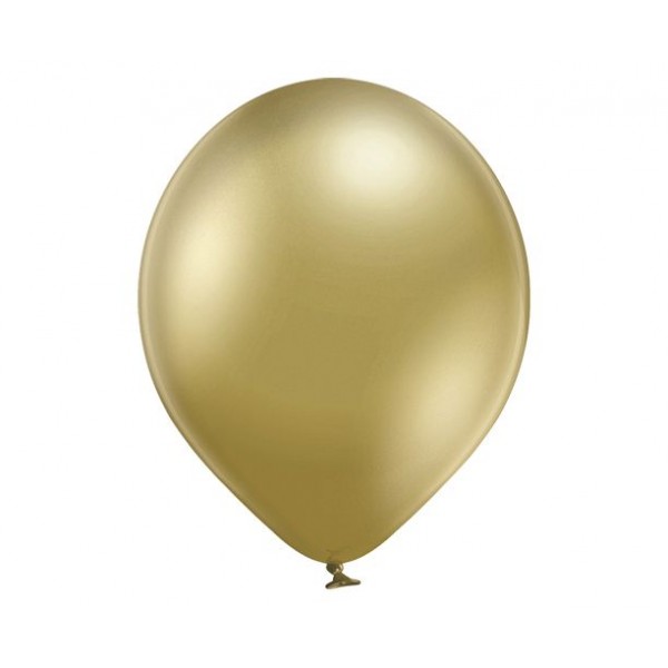 Μπαλόνια Λάτεξ 5" Χρυσό Glossy /100 τεμ