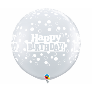 3Π Birthday Confetti Dots-A-Round Διάφανο /2 τεμ
