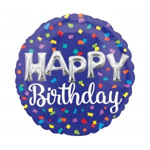 Μπαλόνι Φοιλ Jumbo Happy Birthday Balloon Letters