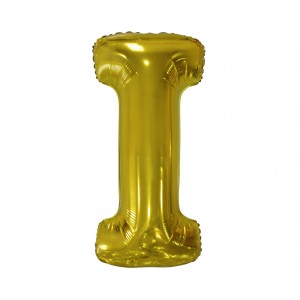 Μπαλόνι Φοιλ Σχήμα Γράμμα "I" Χρυσό