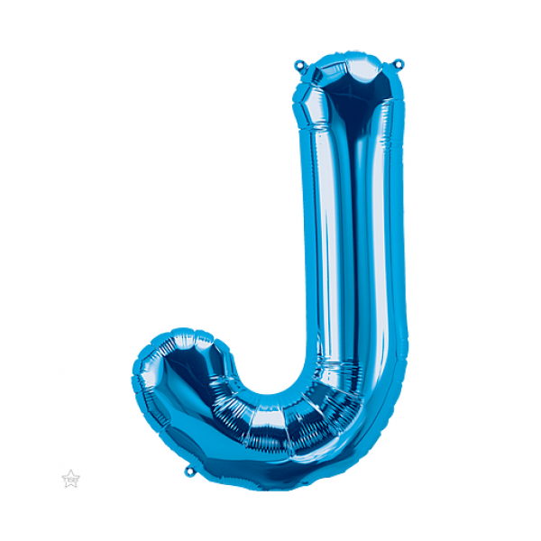 Μπαλόνι Φοιλ Γράμμα "J" Μπλε 34"/ 86εκ