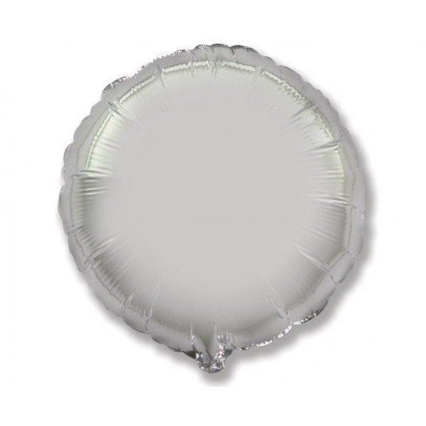 Μπαλόνι Φοιλ 32" Στρογγυλό - Ασημί / 81 εκ ασυσκεύαστο