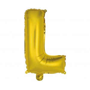 Μπαλόνι Φοιλ Μίνι Γράμμα "L" Χρυσό