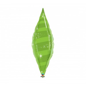 Μπαλόνι φοιλ σχήμα 38" Taper Swirl Lime