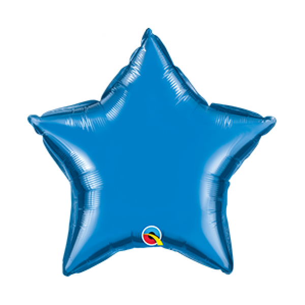 Μπαλόνι Φοιλ 4" Αστέρι Sapphire Blue 10 εκ