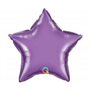 Μπαλόνι Φοιλ 20" Αστέρι Chrome Purple 51 εκ Star