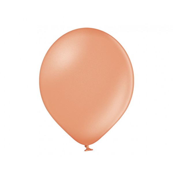 Μπαλόνια Λάτεξ 11" Μεταλ. Ροζ Χρυσό / 100 τεμ
