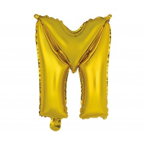 Μπαλόνι Φοιλ Μίνι Γράμμα "M" Χρυσό