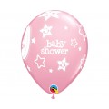 Μπαλόνια Λάτεξ 11" Baby Shower Moon & Stars Ast
