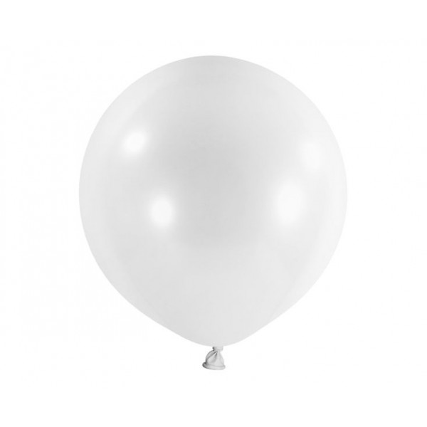 Μπαλόνια λάτεξ 24" Λευκό /3 τεμ