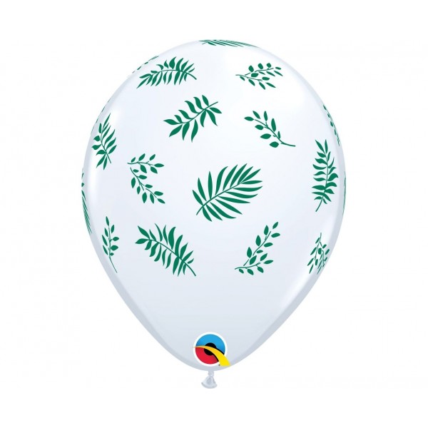 Μπαλόνια Λάτεξ 11" Tropical Greenery /25 τεμ