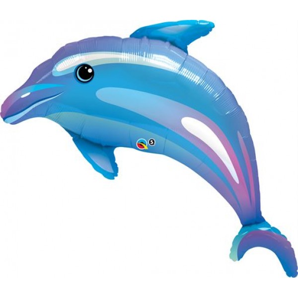 Foil 42" Delightful Dolphin Blue / Δελφίνι