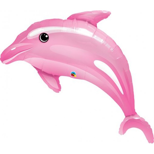 Foil 42" Delightful Pink Dolphin 106εκ / Δελφίνι