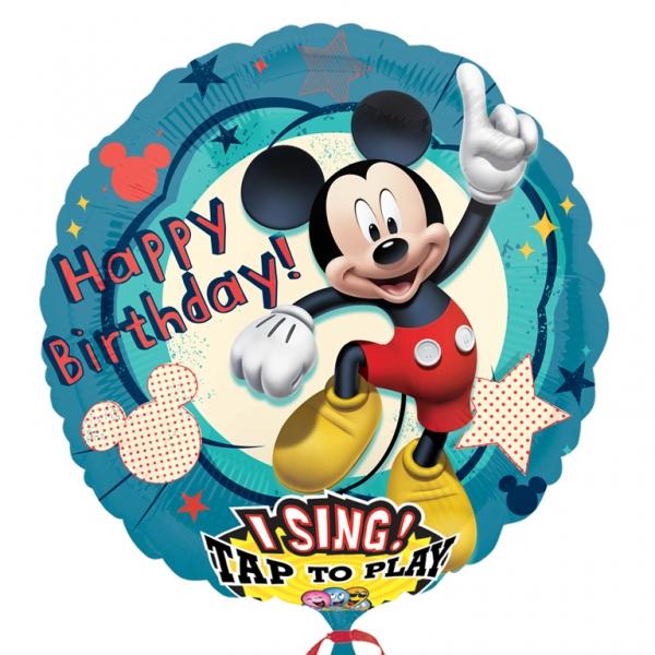 28" Στρογγυλο Sing a Tune Balloon Mickey
