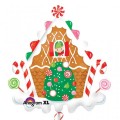 Μπαλόνι Φοιλ Σχήμα 37" Decorated Gingerbread House