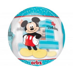 Μπαλόνι Orbz 16" Σφαίρα Ombre Mickey Mouse 38 x 40 εκ