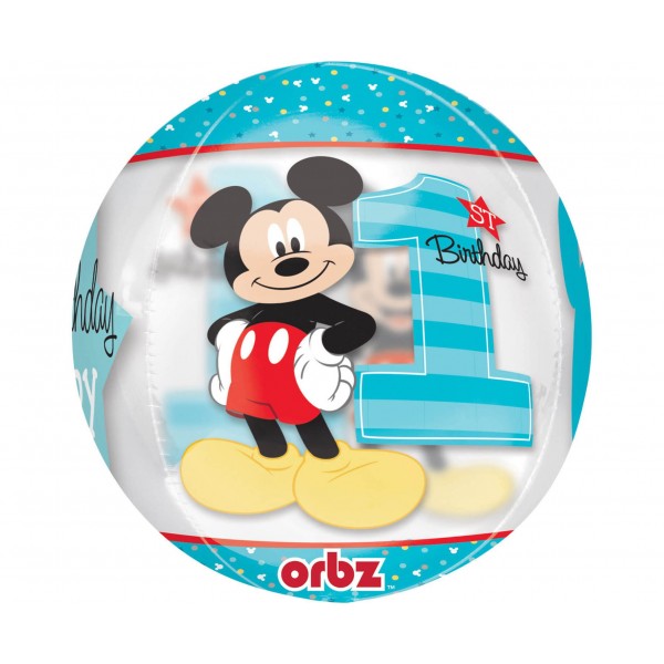 Μπαλόνι Orbz 16" Σφαίρα Ombre Mickey Mouse 38 x 40 εκ