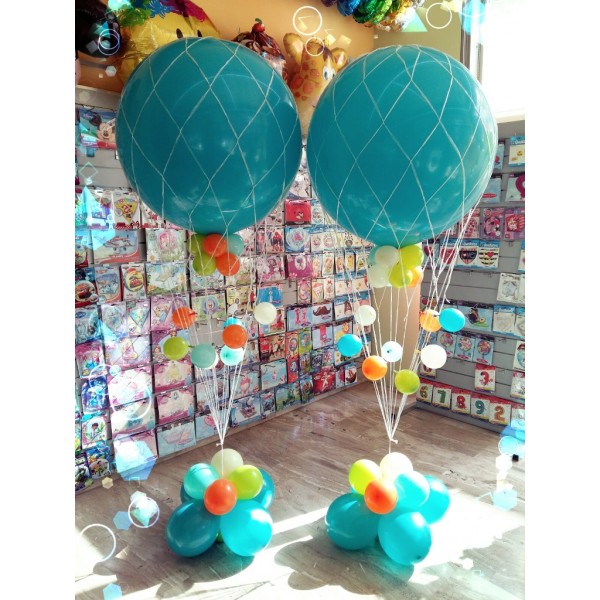 Μπαλόνι jumbo αερόστατο με βάση μπαλόνια