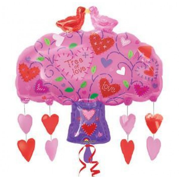 Μπαλόνι Foil 33'' Love Birds Tree