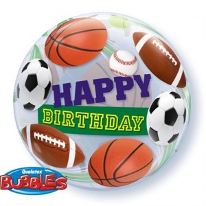 Bubble Μονό 22'' Birthday Sport Balls