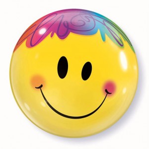 Bubble Μονό 22'' Bright Smile Face