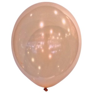 Μπαλόνια Λάτεξ 11" Crystal Droplets Πορτοκαλί / 100 τεμ