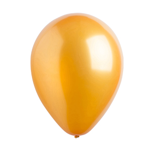 Μπαλόνια Λάτεξ 11'' Χρυσό Μεταλ. Everts /100 τεμ