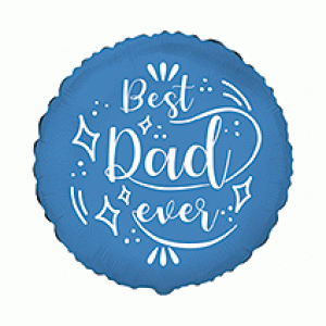 Μπαλόνι Φοιλ 18" Best Dad Ever 45 εκ