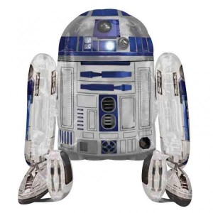 Μπαλόνι Foil Airwalker R2 D2 Star Wars 86εκ Χ 96εκ