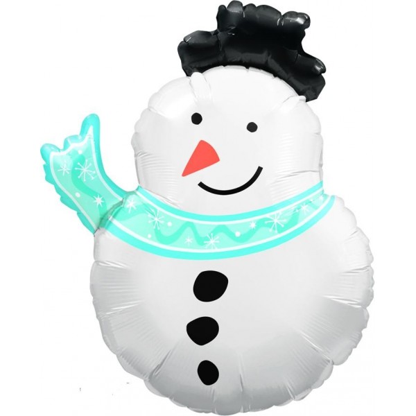 Μπαλόνι Foil 30'' Snowtime Snowman