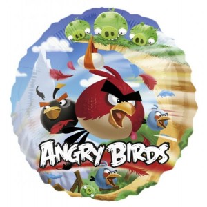 Μπαλόνι Foil 18'' Angry Birds 43εκ