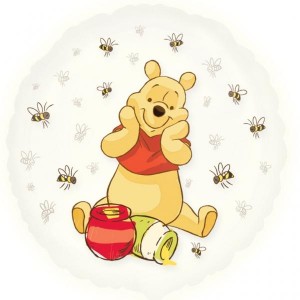 Μπαλόνι Φοιλ 26" Στρογγυλό Διάφανο Winnie the Pooh / 66 εκ