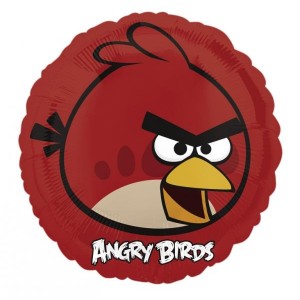 Μπαλόνι Foil 18" Angry Birds Red