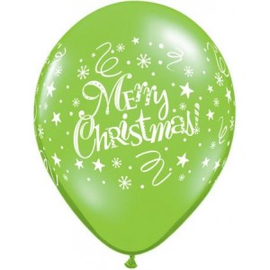 Μπαλόνι Latex 11'' Merry Christmas