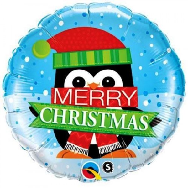 Μπαλόνι Foil 18" Merry Christmas Penguin