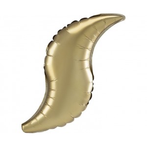 Μπαλόνι Φοιλ Σχήμα Pastel Gold Satin Curve / 71 εκ