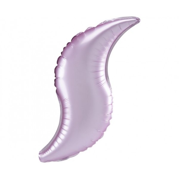 Μπαλόνι Φοιλ Μίνι Σχήμα Pastel Pink Satin Curve / 48 εκ
