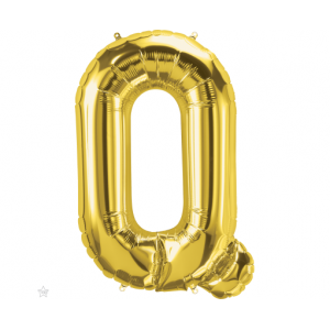 Μπαλόνι Φοιλ Γράμμα "Q" Χρυσό 34"/ 86εκ