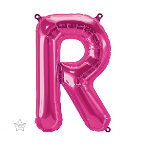 Μπαλόνι Φοιλ Μίνι Γράμμα "R" Φούξια 41εκ