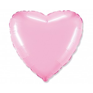 Μπαλόνι Φοιλ 32" Καρδιά - Ροζ / 81 εκ ασυσκεύστο