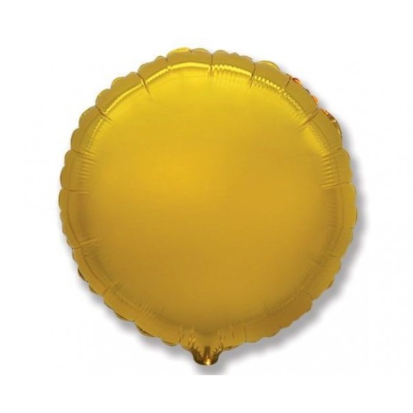 Μπαλόνι Φοιλ 32" Στρογγυλό - Χρυσό / 81 εκ ασυσκεύαστο
