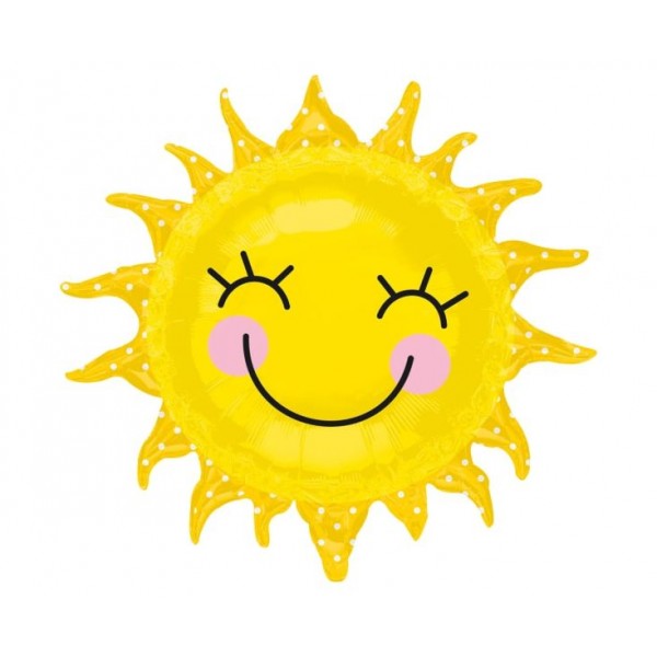 Μπαλόνι Φοιλ Σχήμα Sunshine Sun / 74 εκ x 71 εκ