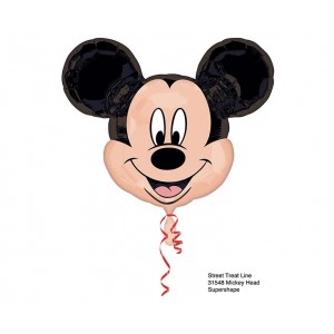 Μπαλόνι Φοιλ Σχήμα Mickey Mouse Κεφάλι / 53 x 53εκ
