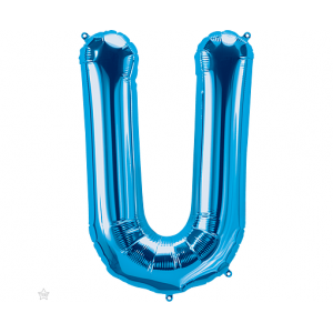Μπαλόνι Φοιλ Γράμμα "U" Μπλε 34"/ 86εκ