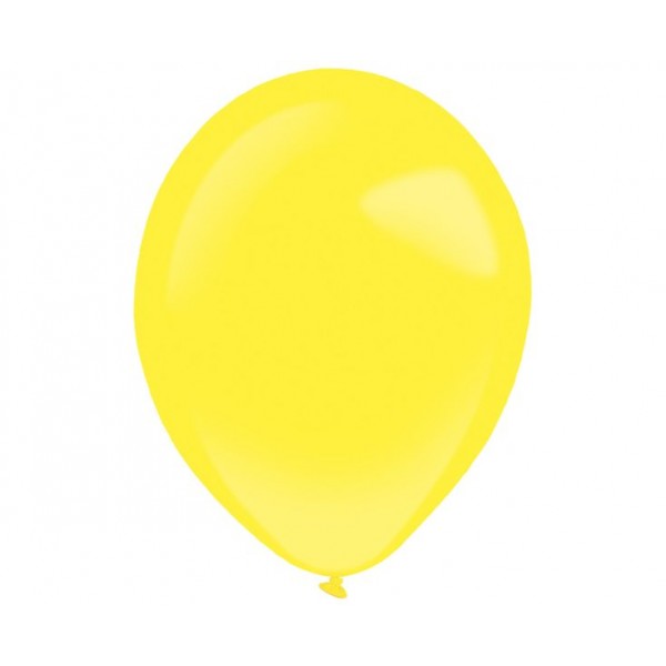 Μπαλόνια Λάτεξ 14'' Κίτρινο Standard Everts /50 τεμ